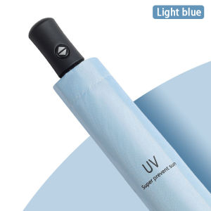 POWERLONG PH Automatic Umbrella Windproof Sun UV and Rain Protection Folding Umbrella for Men and Women