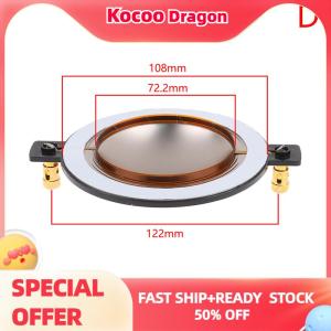 Kocoo 34.4 44.4 51.3 72.2 74.5 Core Tweeter Voice Membrane Titanium Film Treble Speaker Repair accessories DIY Parts