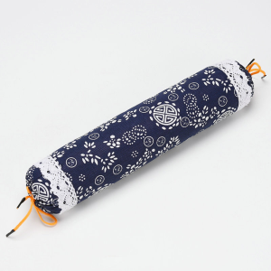 "หมอนเพื่อสุขภาพแก้ปวดคอ หมอนวอร์มวูด เปลือกบัควีท แบบธรรมชาติ สไตล์จีน "