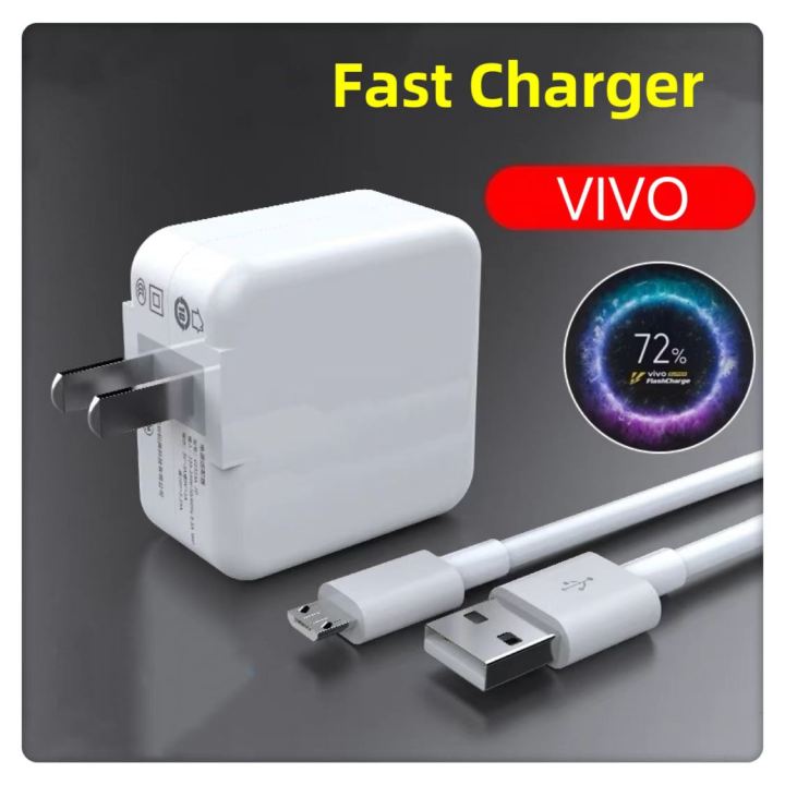 Original Vivo Original Charger 5V/2A USB Fast Charging For Vivo Android  Micro Data USB Cable Charge Lazada PH