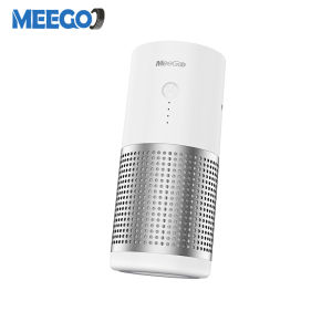 MeeGoo Car Air Purifier White HEPA Activated Carbon Filter Auto Start Stop Compact 3 Speed 5V 4.5W空气净化器Pembersih Udara