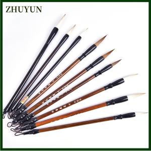ZHUYUN Wolf Hair Calligraphy Brush Chinese Writing Brush Artist Drawing Painting Brush