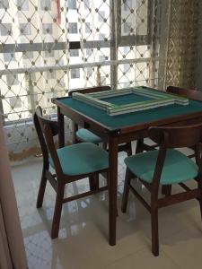 Mahjong Table Wood Foldable For Fun Portable Mahjong Table Desk Dual-Purpose in One Chess Table and Chair Combination Portable Mahjong Table Desk