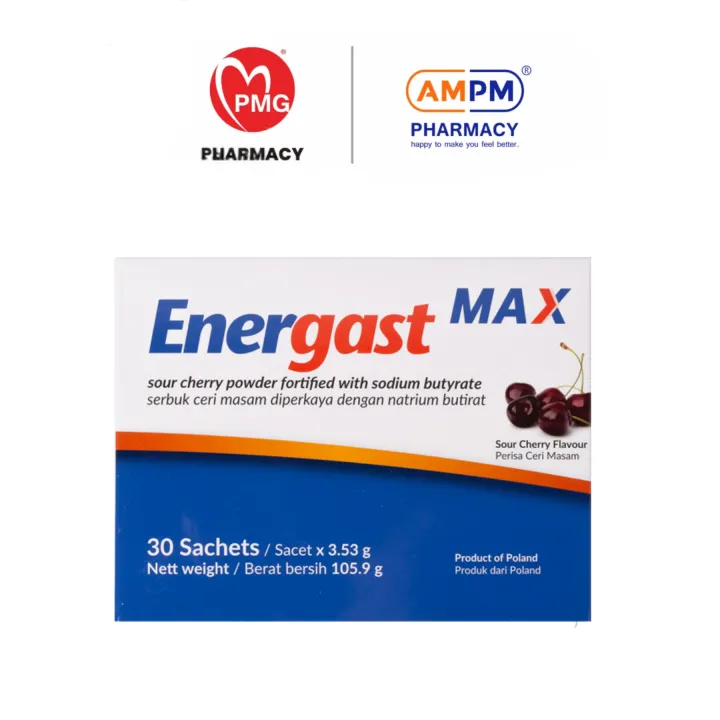 【BUY 3 GET 1 FREE】Energast MAX Digestive Relief (30 Sachets) Fast ...
