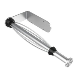 Nonrust Steel Paper Towel Dispenser With Cabinet Mount Space Saving Design Dampened Pull Mechanism For Kitchen Foils Storage