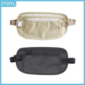ZTOYL 1PC Invisible Travel Waist Packs Waist Pouch for Passport Money Belt Bag Hidden Security Wallet Casual Bag For Men Women