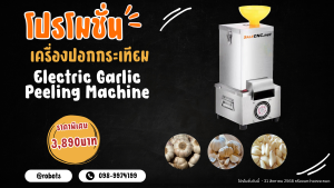 เครื่องปอกกระเทียมไฟฟ้า เครื่องปอกกระเทียม แกะกระเทียม Electric Garlic Peeling Machine