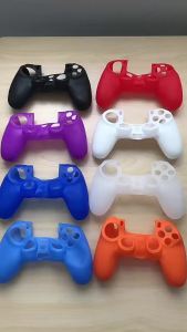 （ Random Style ）ps4 Game Handle Rubber Sleeve PS4 Handle silicon rubber sleeve PS4 Silicone Case Shell Game Case