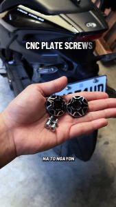 2PCS License Plate Screws & Bolt Kit for Car Truck Motorcycle Frames Universal Holder Bolts