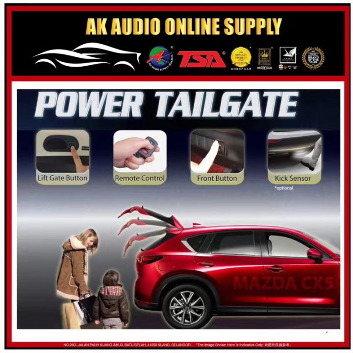 Mazda CX5 / CX-5 2017 - 2021 REAR BONNET POWER BOOT / KICK SENSOR ...