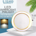 Super Bright BIG Size LED Ceiling Light Downlight Pin Light Recessed Daylight & Warm White Downlights Led Lights. 