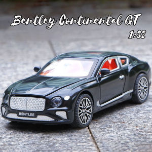 1:32 Scale Bentley Continental GT Alloy Car Model Diecast Car Sound Light Car Lovers Collection Kids Birthday Gift Metal Boys Toys