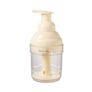 DOUBLEL Empty Design Mousse Foaming Bottle Refillable Feature Plastic Material Manual Foam Dispenser Portable Foam Function Pump Dispenser Bottles Travel Accessories