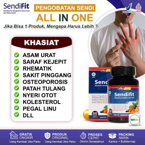 SendiFIT Spesialis Obat Asam Urat dan Reumatik Encok Kolesterol Syaraf Kejepit Nyeri Pinggang Kesemutan Saraf Pada Otot Ngilu Kaku Kebas Radang Lutut kopong Berbunyi Rematik Retak Kronis Patah Tangan Sakit Pegal Pegel