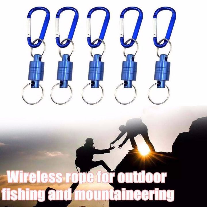 FPASDFC Mountaineering Portable Buckle Key Chain Climbing Fishing Gear ...