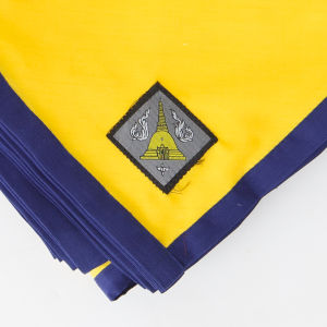 ผ้าพันคอลูกเสือสำหรับคุณครู เขตกรุงเทพฯ และปริมณฑล – ผ้าฝ้ายผสม สีตามจังหวัด คุณครูต้องมี