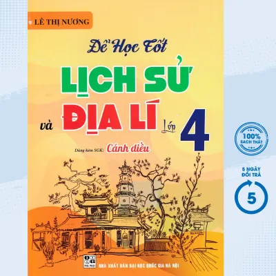 Sách - Để Học Tốt Lịch Sử Và Địa Lí Lớp 4 (Dùng Kèm SGK Cánh Diều) - HA - Newshop