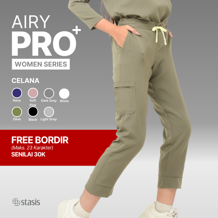 [Women Series] AIRY PRO+ Celana - Medical Scrub Home Of Stasis Baju ...