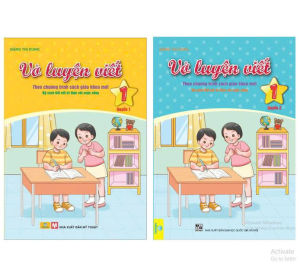 Sách - Combo 2 cuốn Vở Luyện Viết lớp 1 - Biên soạn theo chương trình Kết Nối - ndbooks