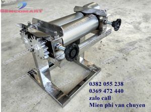 Máy cán Mực tơi xốp Cán Cá Khô Chạy điện gia đình