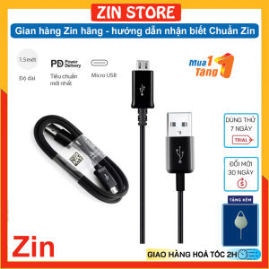 Cáp sạc nhanh SAMSUNG Micro USB dài 1.2m - Hàng Zin hãng bóc máy Samsung Note 2 Note 4 Galaxy S4 S5 S6 S6 Edge S7 S7 Edge Galaxy J2 Prime J5 Prime J7 Prime J7 Pro J7 Plus J6 2018 J8