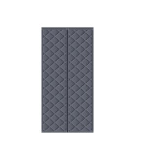 RGFV STORE Từ tính Rèm cửa mùa đông Chặn âm thanh lạnh Cách nhiệt Vỏ cách nhiệt cửa Mát mẻ vào mùa hè Tự hấp thụ Tấm chắn cửa chống lạnh Truy cập thuận tiện