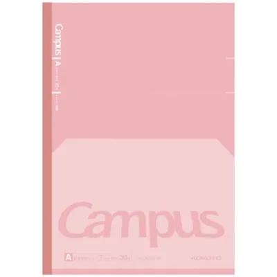 KOKUYO Flat Campus Notebook (Dotted Ruled Line) - B5 size - 7mm 30 lines - 30 sheets - Made in Japan