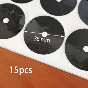 15Pcs/Sheet Billiard Spot Position Stickers Pool Table Marking Stickers Cue Ball Locators