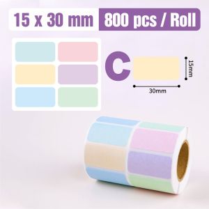 Stiker Label Tag Nama 15 x 25 cm Sticker Marker Index Notes 15x25 mm (500pcs/Roll)