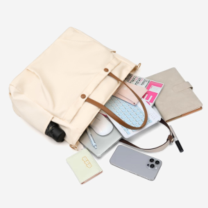 28*24*12.5CM Large Capacity Lightweight Waterproof Laptop bag For Women Business Casual Fashion Handbag