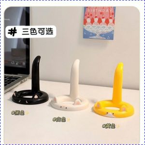 ที่วางโทรศัพท์มือถือ การตกแต่งส่วนบุคคล รูปลักษณ์ที่เป็นเอกลักษณ์ โครงรองรับ เล็ก น่ารัก มัลติฟังก์ชั่น