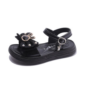(Nhập Nguyên Hộp) Sandal Bé Gái Đính Nơ Xinh Phong Cách Hàn Quốc Sezi 21 đến 31 - SA053 Dép Quai Hậu Cho Bé Gái Đi Học Đính Tai Thỏ Cực Xinh