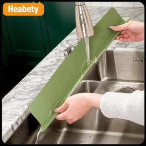 【2-3 ngày giao hàng】 1 cái Silicone Bồn Rửa Nhà Bếp Nước giật gân bảo vệ chậu rửa chống giật gân Stopper không thấm nước Splatter Màn hình thanh chống Nước Hội Đồng Quản Trị