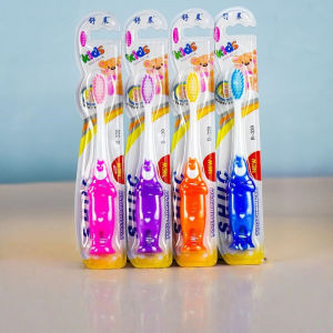 POTIKA แปรงสีฟันเด็ก แปรงสีฟันเด็กขนนุ่ม ขนนุ่ม สำหรับเด็ก แปรงฟันเด็กขนนุ่มพิเศษ แปรงสีฟัน สำหรับเด็ก ขนนุ่ม แปรงสะอาด ตัวการ์ตูนน่ารัก