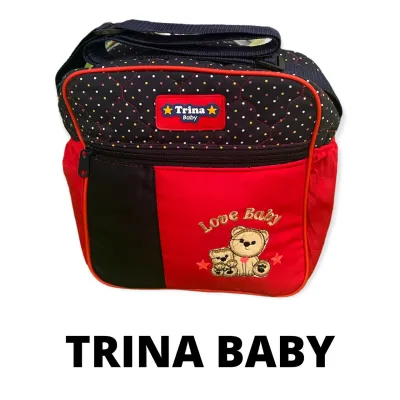 Tas Bayi Kecil Motif Bordir Teddy