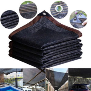 Anti-UV Sun Shade Net Outdoor Black Sun Shelter Garden Farm Swimming Pool Jaring Hitam Orchid Kebun