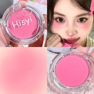 HISYI Soft Mist Slightly Drunk Monochrome Blush Palette Matte Natural Brightening Revealing Complexion Expansion Color Blu