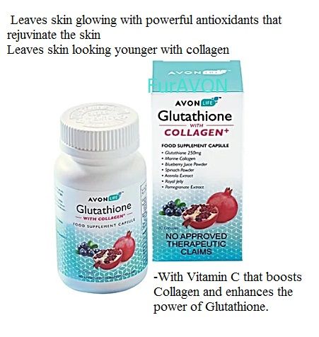 AVON Life Glutathione Whitening Supplement 30 capsules