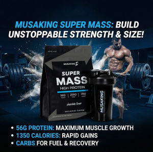 BỘT SỮA SUPER MASS MUSAKING TÚI 1040G TĂNG CÂN TĂNG CƠ HÀNG CHÍNH HÃNG