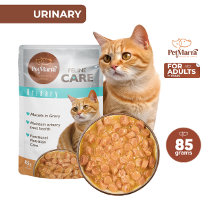 PetMarra Feline Care Morsels Adult Cat Wet Food Pouch Urinary 85g pet foods all breeds cats