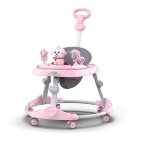 [giá rẻ] Xe tròn Tập Đi CAO CẤP - CÓ CÁN ĐẨY CÓ NHẠC CHO BÉ