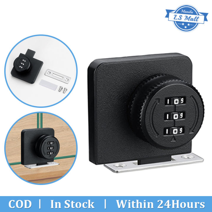 Double Hinge Cabinet Password Hasp Lock Zinc Alloy Cabinet