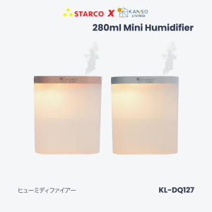 Kanso Living 280ml Air Humidifier Aroma Diffuser Lampu Tidur KL-DQ127