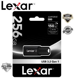 Lexar 256GB S80 JumpDrive USB3.2 (150MB/s) แฟลชไดรฟ์