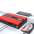 Bộ kích bình ắc quy ô tô xe máy đa năng với dòng điện 69800 mah và 89800mah kèm bơm, kích nổ xe cứu hộ khẩn cấp kiêm sạc dự phòng và đèn led trợ sáng ban đêm. 