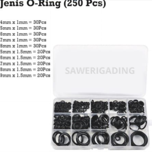 419PCS Karet Rubber O Ring Universal Seal Tightening O-Ring Oring Seal Kit Set Rubber Karet 419 PCS