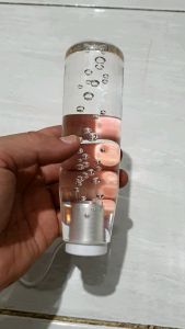 Gear Shift Knob Racing Perseneling LED Acrylic Bubble Clear Bening 15cm