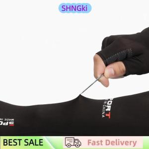 SHNGki 2pcs Sport Arm Sleeves Cycling Running Fishing Climbing Arm Cover Sun UV Protection Ice Cool Sleeves With 5-finger Cuff