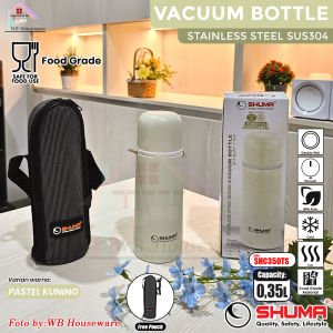 SHUMA termos stainless warna350ml/500ml/750ml/1000ml / gym thermos / vacuum bottle full colours