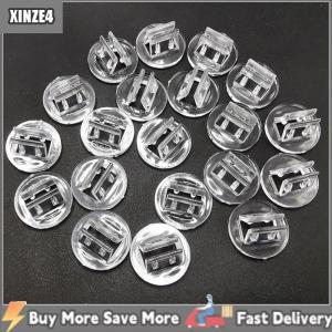 [COD] XINZE4 10 miếng 20mm thẻ nhựa đứng độc đáo trong suốt cố định đạo cụ cho giấy trò chơi Hội Đồng Quản trị thẻ